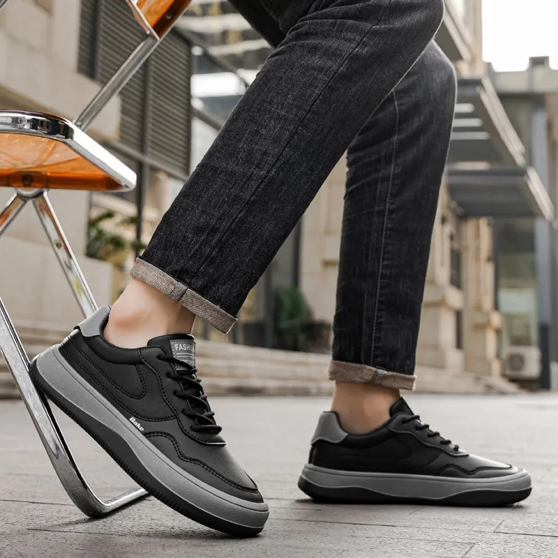BAKE Lightweight Anti Slip Low Top Skateboard Shoes Men's-7