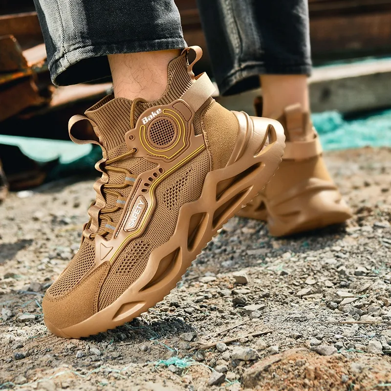 BAKE Breathable And Lightweight High Top Casual Shoes Unisex-7