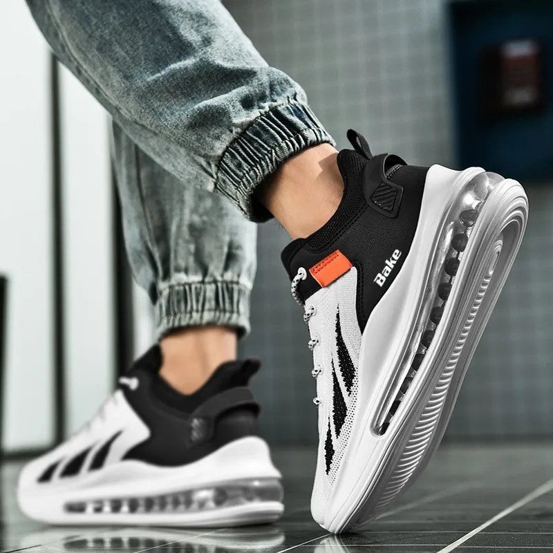BAKE Breathable And Wear resistant Low Top Casual Shoes Men's-9