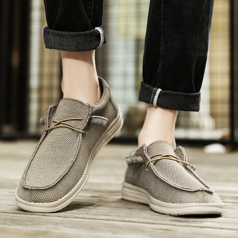 BAKE Lightweight And Breathable Low Top Casual Shoes Men's-13