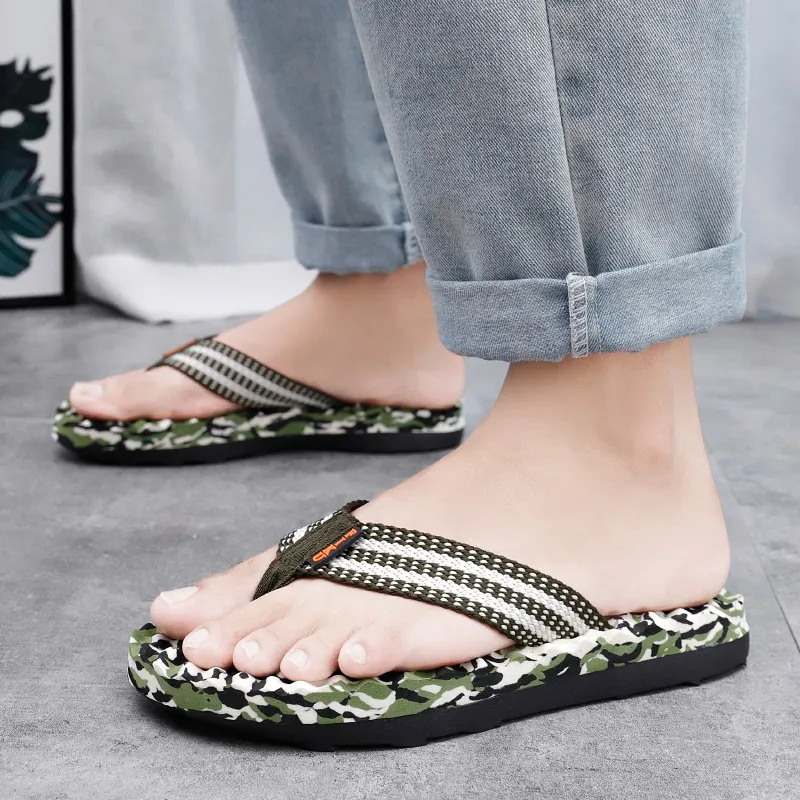 BAKE Odor Resistant Slip Resistant Flip Flops Unisex-45