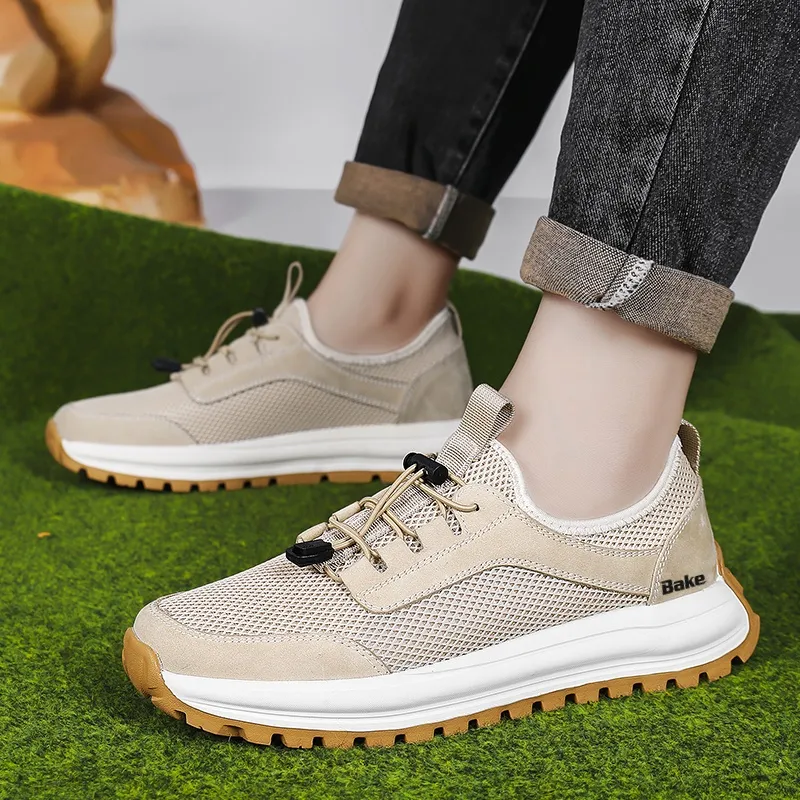BAKE Abrasion Resistant, Breathable, Lightweight Low Top Casual Shoes Men's-4