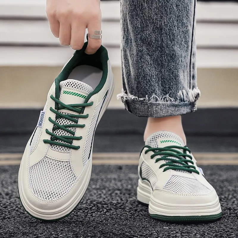 BAKE Lightweight And Breathable Low Top Skateboard Shoes Men's-1