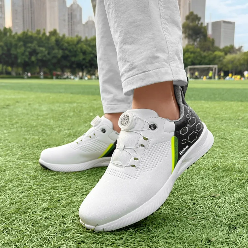 BAKE Breathable, Slip Resistant, And Abrasion Resistant Low Top Golf Shoes Unisex-6