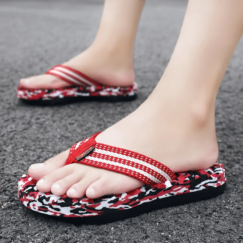BAKE Odor Resistant Slip Resistant Flip Flops Unisex-55