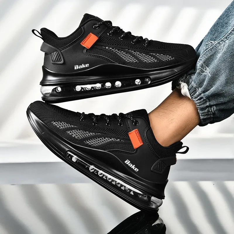 BAKE Breathable And Wear resistant Low Top Casual Shoes Men's-1