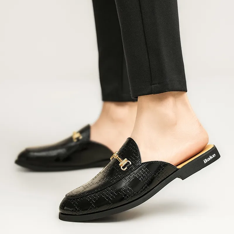 BAKE Odor Resistant Slip Resistant Closed Toe Slippers Men's-3