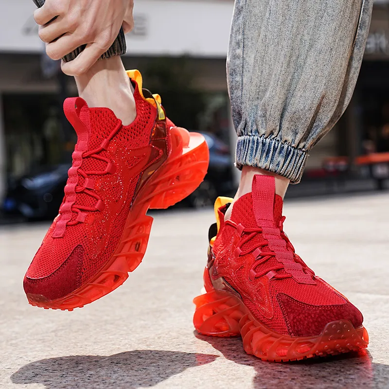 BAKE Cushioning Abrasion Resistant Breathable Low Top Casual Shoes Men's-14