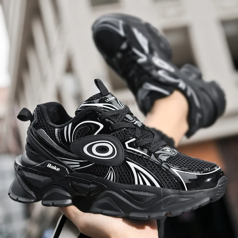BAKE Waterproof And Breathable Lightweight Low Top Chunky Sneakers Men's-6