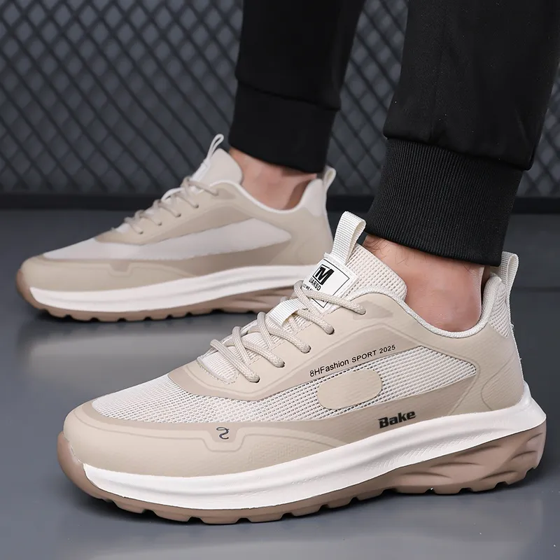 BAKE Breathable And Lightweight Low Top Casual Shoes Men's-1