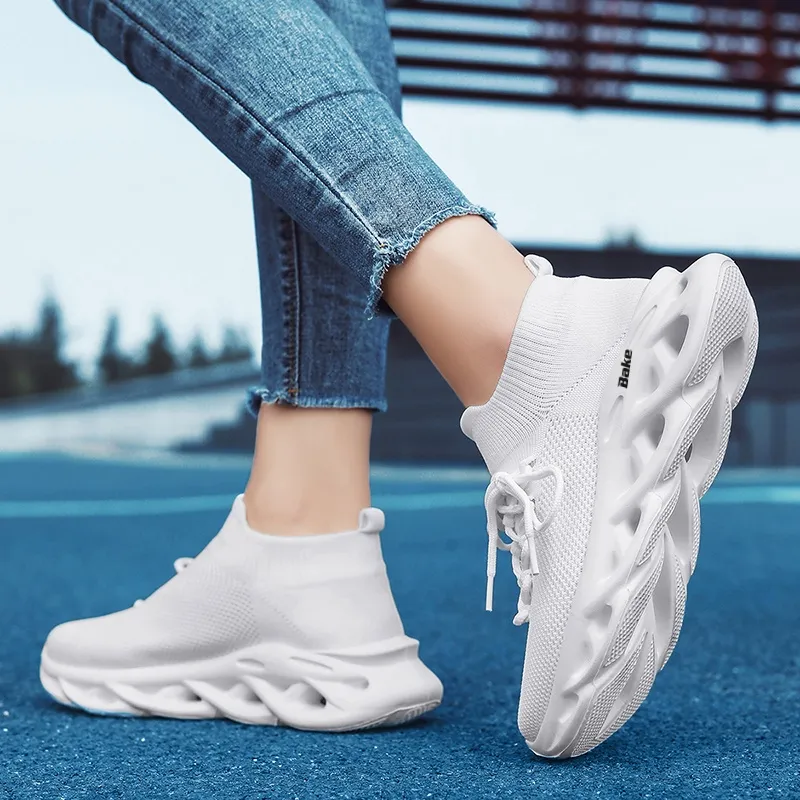 BAKE Lightweight And Wear resistant Low Top Casual Shoes Unisex-9