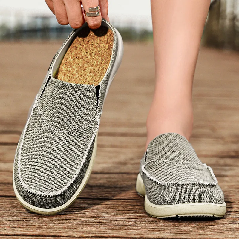 BAKE Odor Resistant Quiet Closed Toe Slippers Men's-10