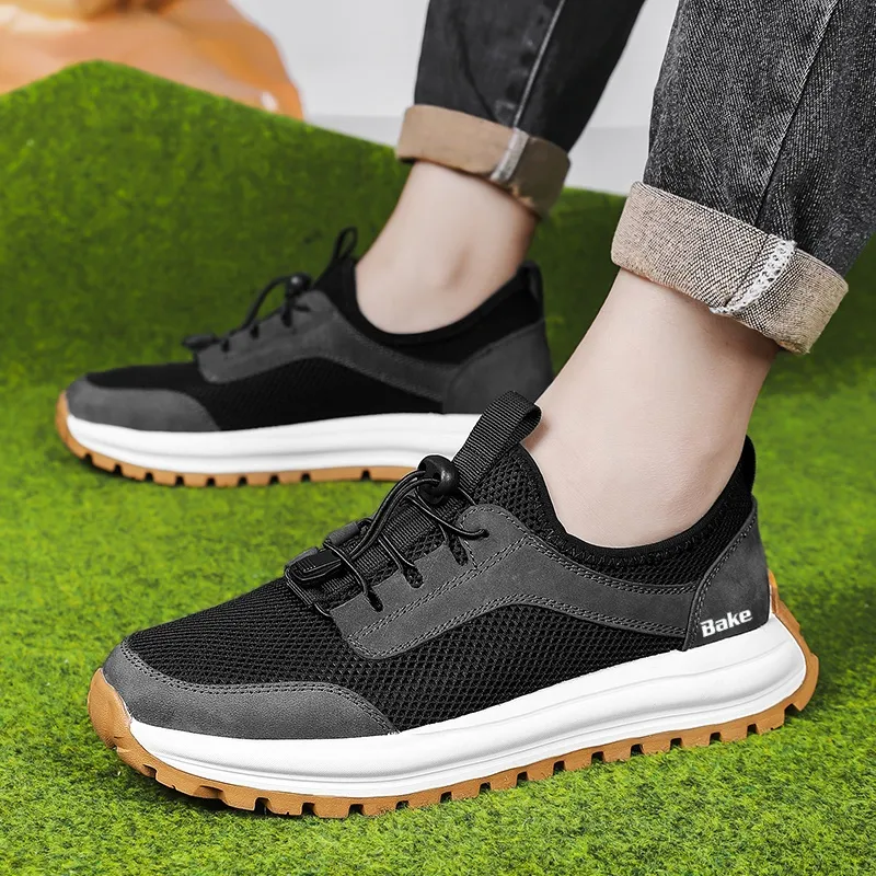 BAKE Abrasion Resistant, Breathable, Lightweight Low Top Casual Shoes Men's-12