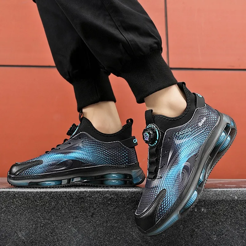 BAKE Slip Resistant Lightweight Rebound Low Top Casual Running Shoes Unisex-14