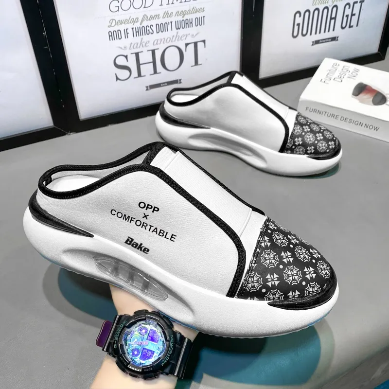 BAKE Odor Resistant, Abrasion Resistant Closed Toe Slippers Men's-7