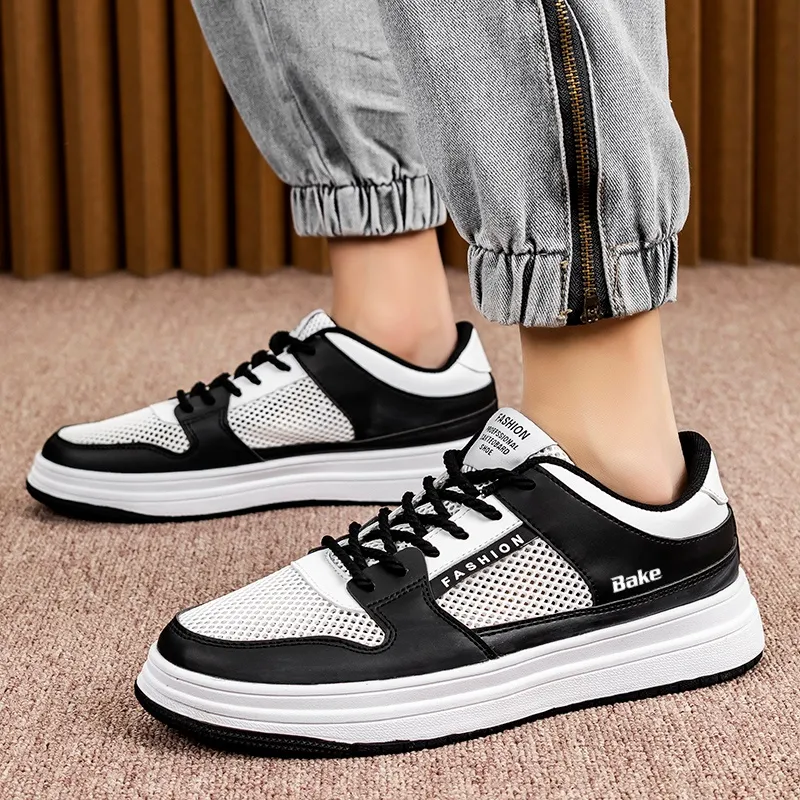BAKE Lightweight, Breathable, And Abrasion Resistant Low Top Skateboard Shoes Men's-7