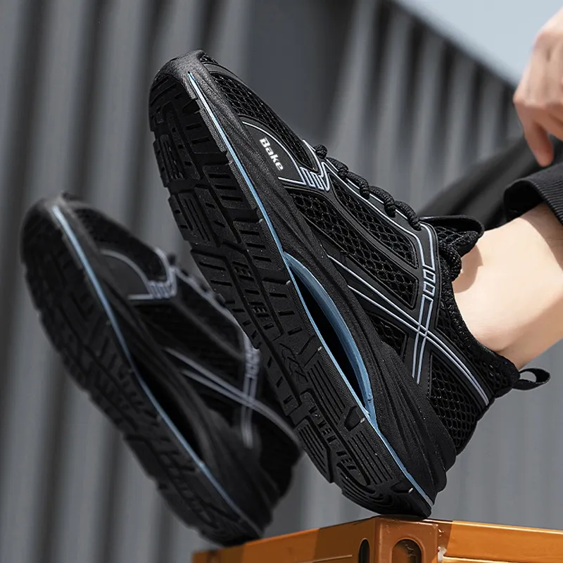 BAKE Slip Resistant, Abrasion Resistant, Breathable Low Top Casual Shoes Men's-8