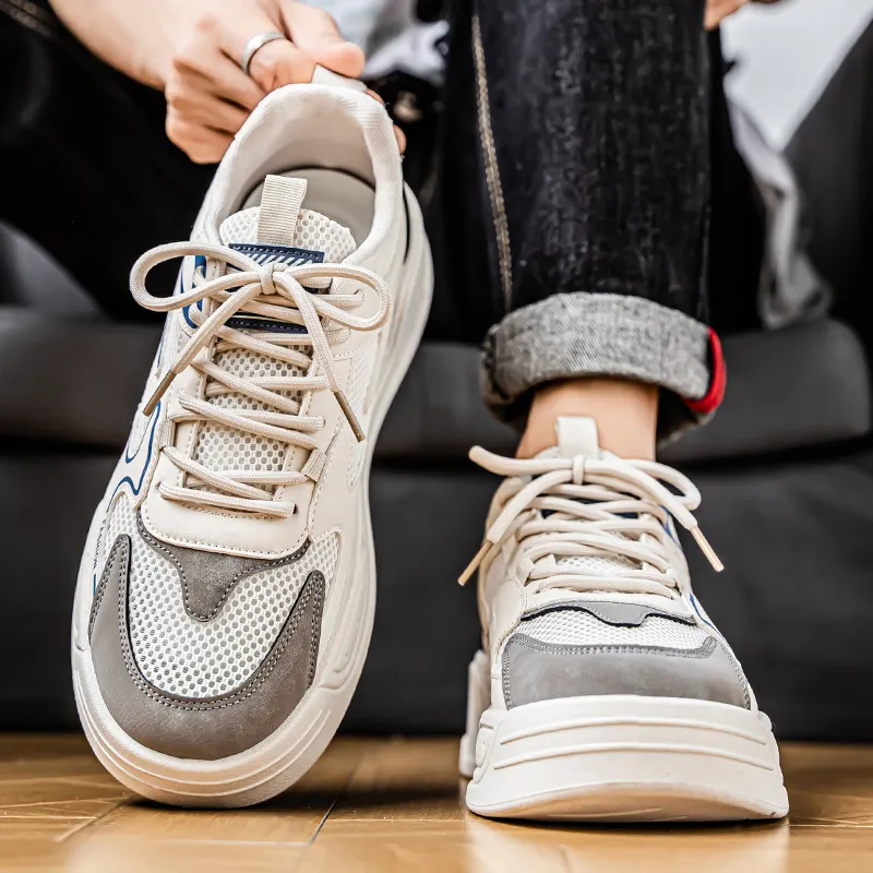 BAKE Lightweight And Breathable Low Top Skateboard Shoes Men's-8