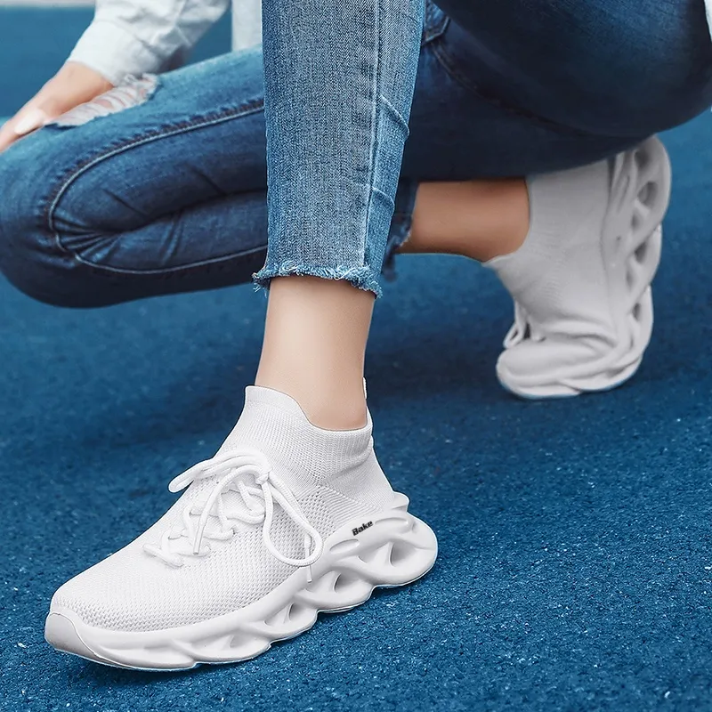 BAKE Lightweight And Wear resistant Low Top Casual Shoes Unisex-6
