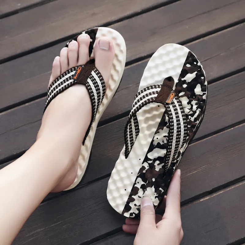 BAKE Odor Resistant Slip Resistant Flip Flops Unisex-33
