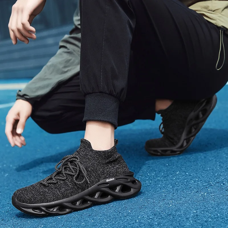 BAKE Lightweight And Wear resistant Low Top Casual Shoes Unisex-1