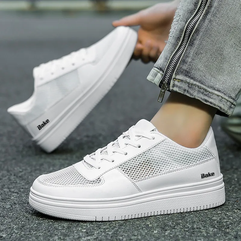 BAKE Slip Resistant And Breathable Low Top Skateboard Shoes Men's-3