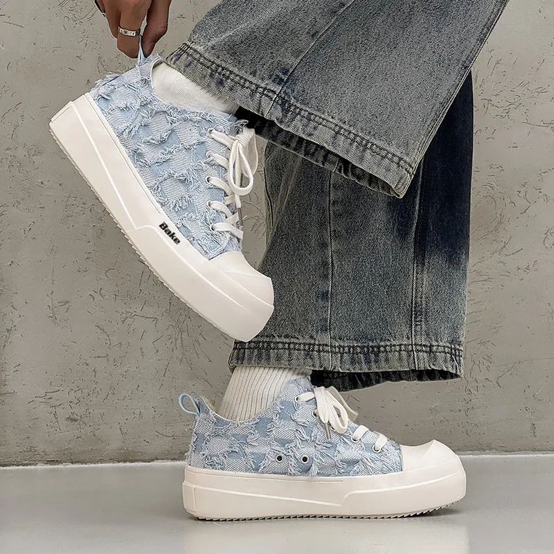 BAKE Abrasion Resistant Breathable Low Top Skateboard Shoes Men's-2