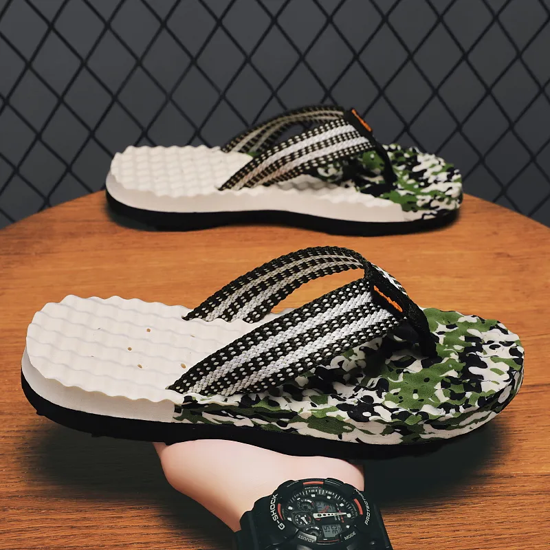 BAKE Odor Resistant Slip Resistant Flip Flops Unisex-15