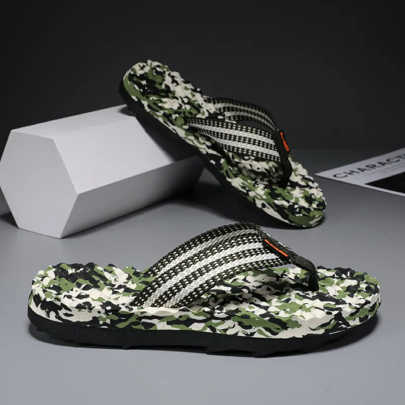 BAKE Odor Resistant Slip Resistant Flip Flops Unisex-44