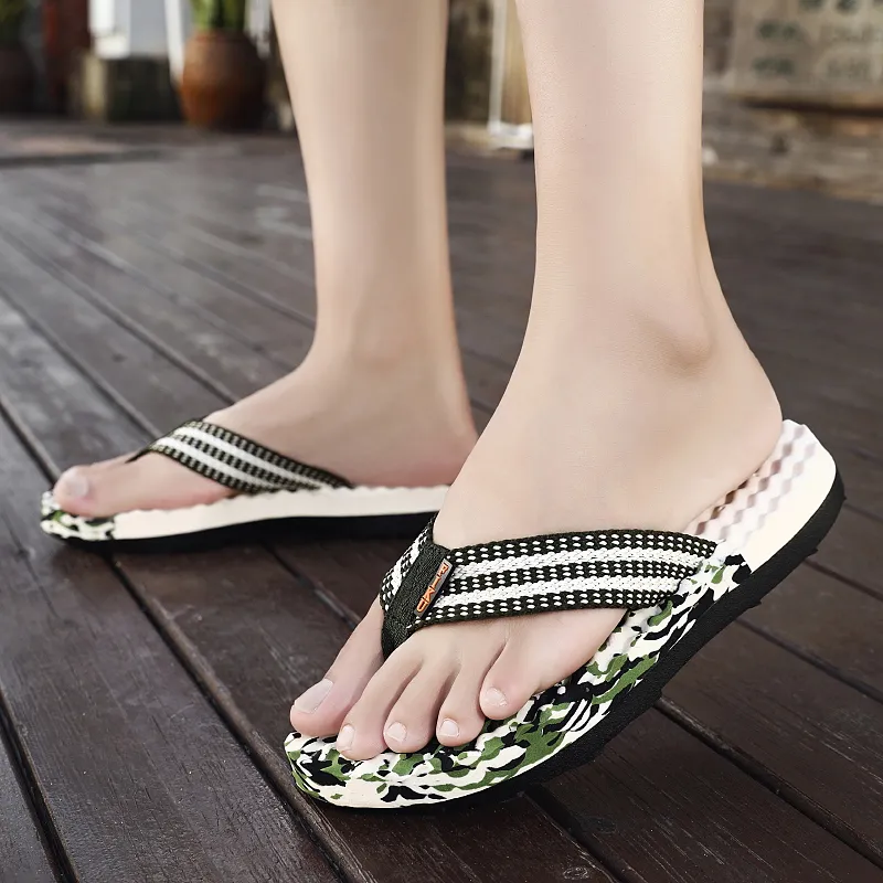 BAKE Odor Resistant Slip Resistant Flip Flops Unisex-18