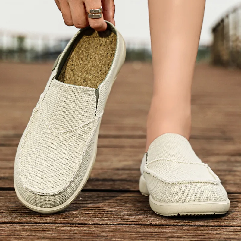 BAKE Odor Resistant Quiet Closed Toe Slippers Men's-4