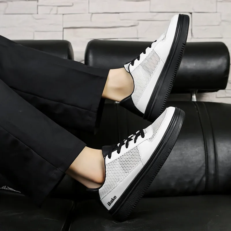 BAKE Slip Resistant And Breathable Low Top Skateboard Shoes Men's-13