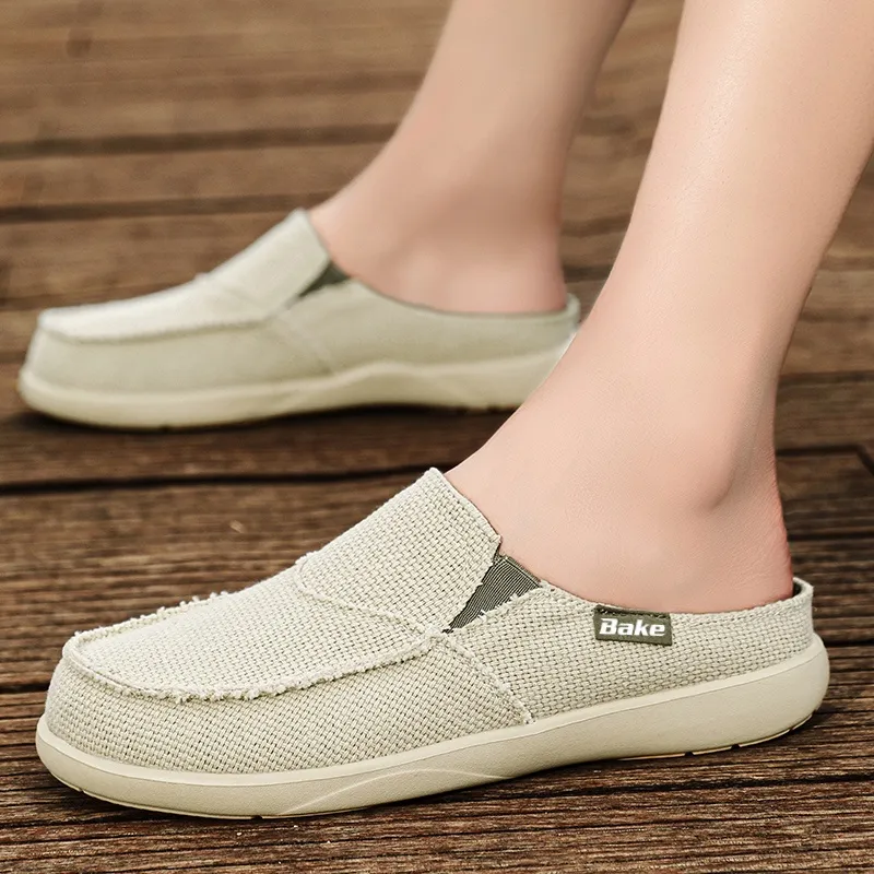 BAKE Odor Resistant Quiet Closed Toe Slippers Men's-1