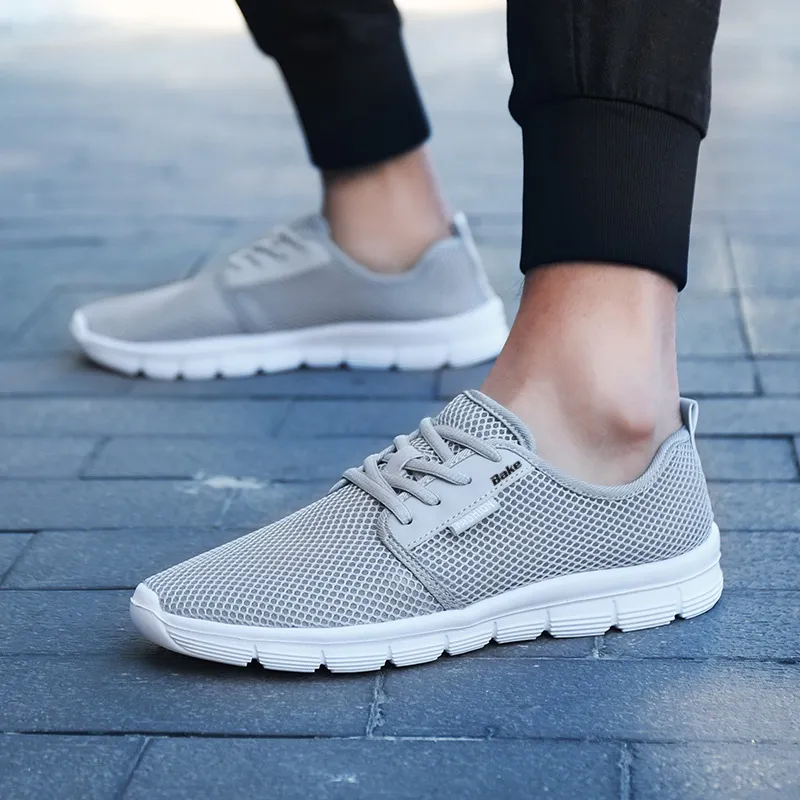 BAKE Slip Resistant, Breathable, Lightweight Low Top Casual Shoes Unisex-12