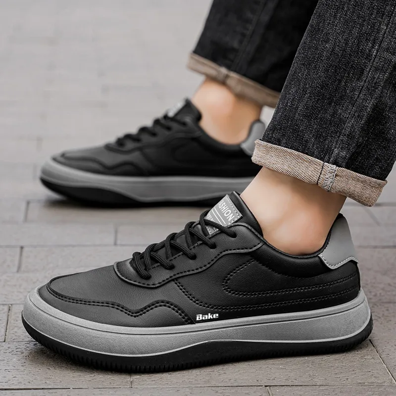 BAKE Lightweight Anti Slip Low Top Skateboard Shoes Men's-6