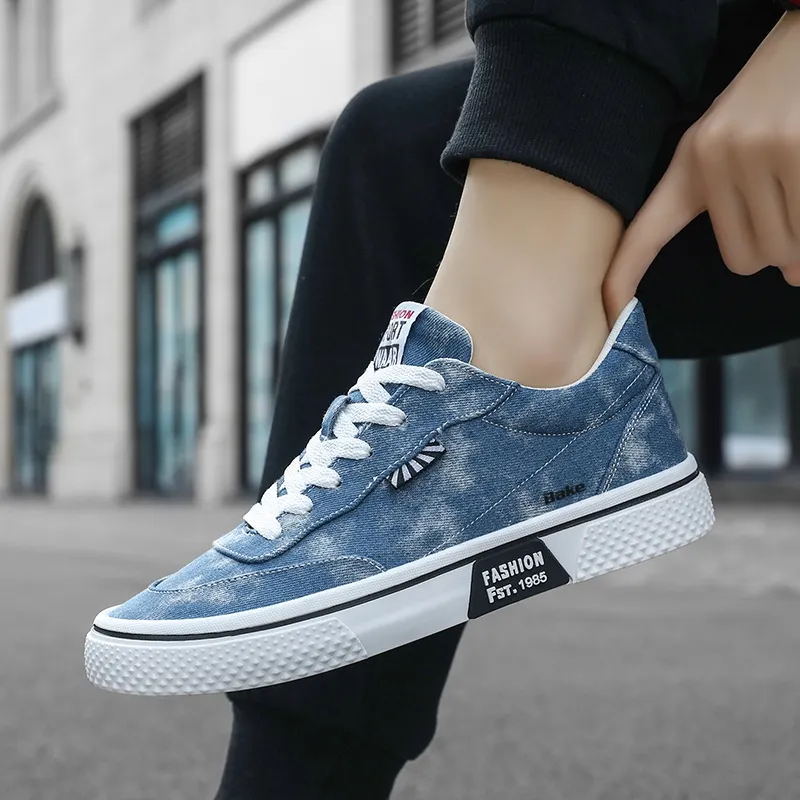 BAKE Slip Resistant, Abrasion Resistant, Breathable Low Top Canvas Shoes Men's-5