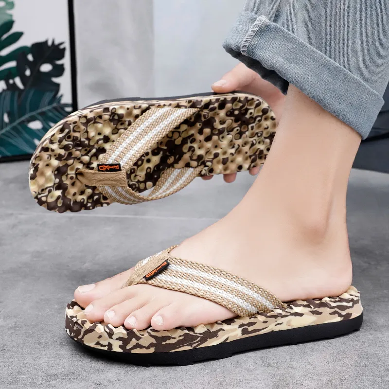 BAKE Odor Resistant Slip Resistant Flip Flops Unisex-67