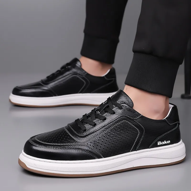 BAKE Lightweight Anti Slip Low Top Skateboard Shoes Men's-4