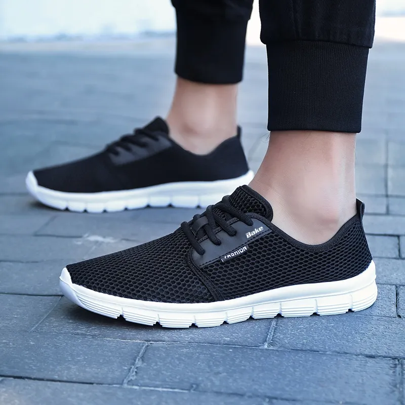 BAKE Slip Resistant, Breathable, Lightweight Low Top Casual Shoes Unisex-7