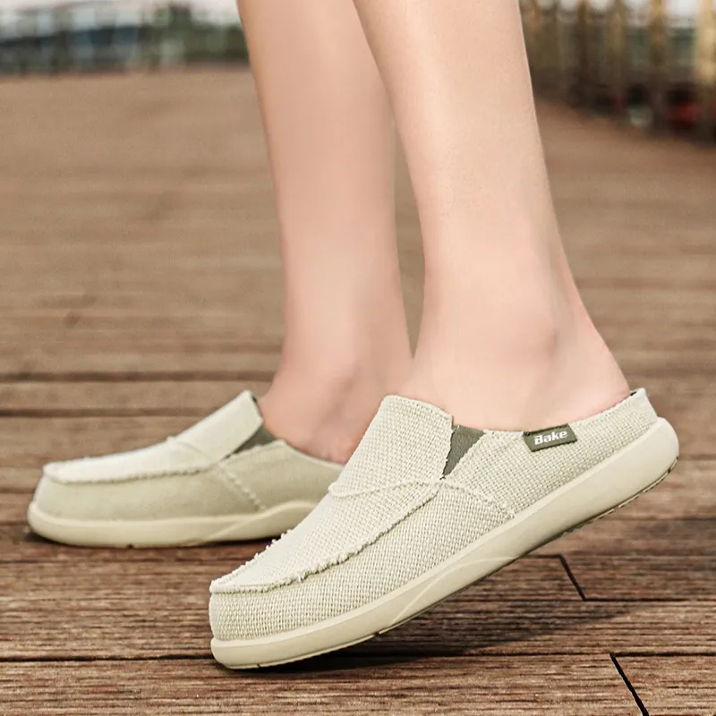BAKE Odor Resistant Quiet Closed Toe Slippers Men's-2