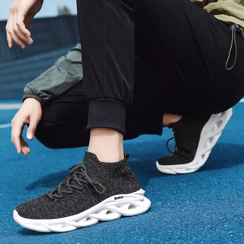BAKE Lightweight And Wear resistant Low Top Casual Shoes Unisex-11