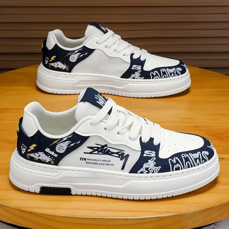 BAKE Abrasion Resistant, Lightweight, And Breathable Low Top Skateboard Shoes Men's-11