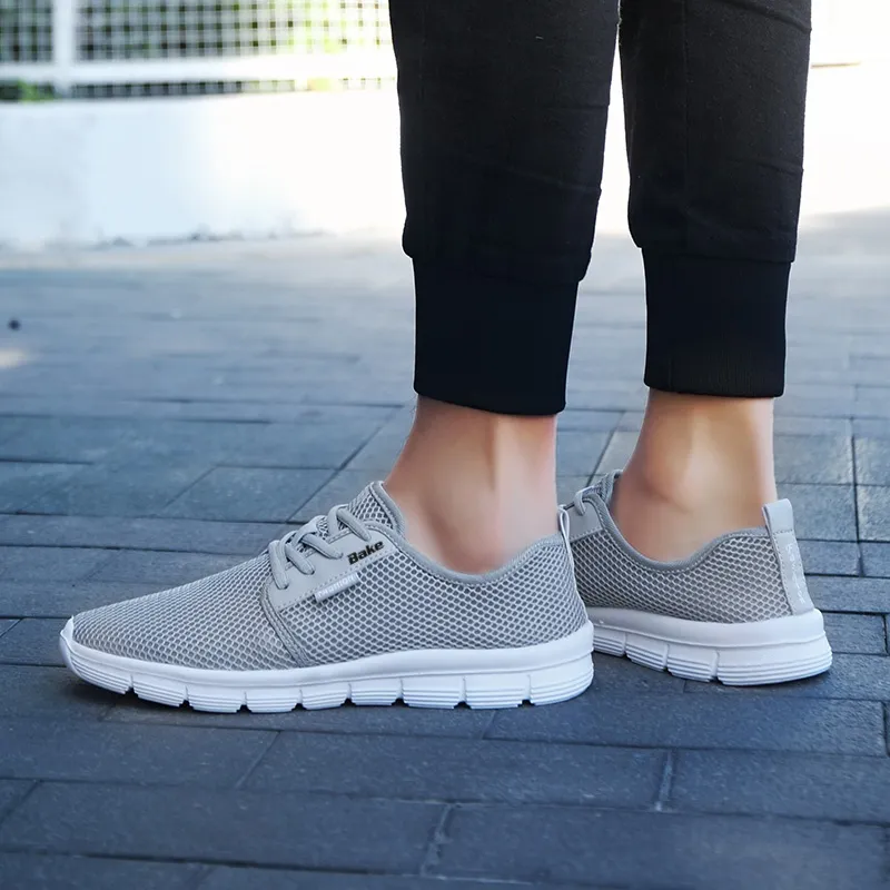 BAKE Slip Resistant, Breathable, Lightweight Low Top Casual Shoes Unisex-13