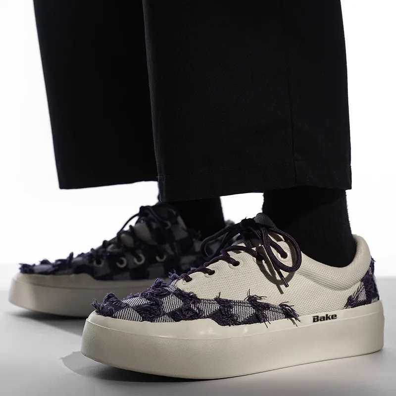 BAKE Lightweight And Breathable Low Top Skateboard Shoes Unisex-1