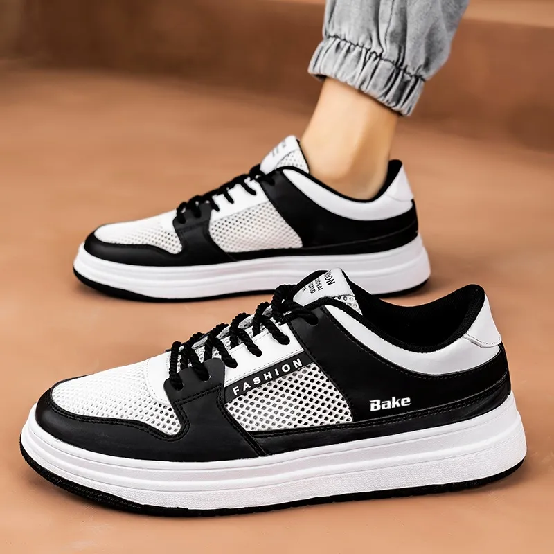 BAKE Lightweight, Breathable, And Abrasion Resistant Low Top Skateboard Shoes Men's-8