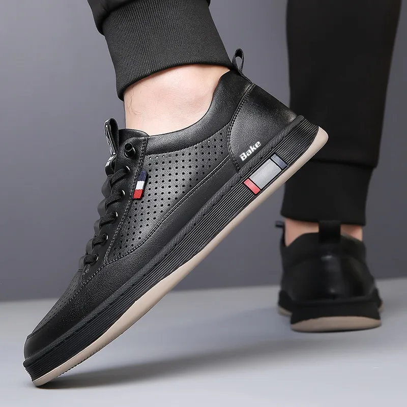 BAKE Abrasion Resistant Breathable Low Top Skateboard Shoes Men's-8