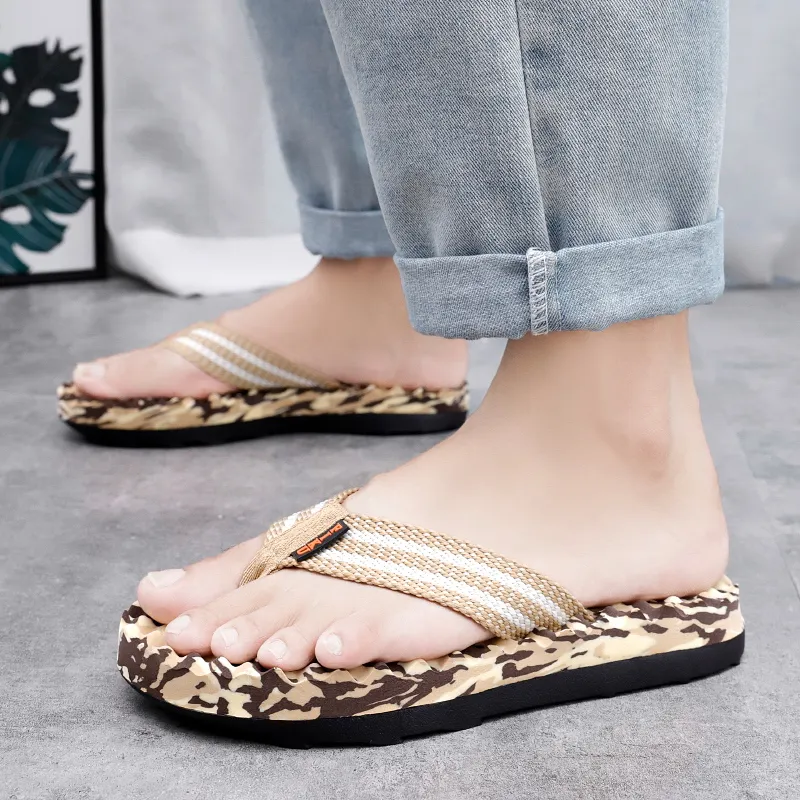 BAKE Odor Resistant Slip Resistant Flip Flops Unisex-66