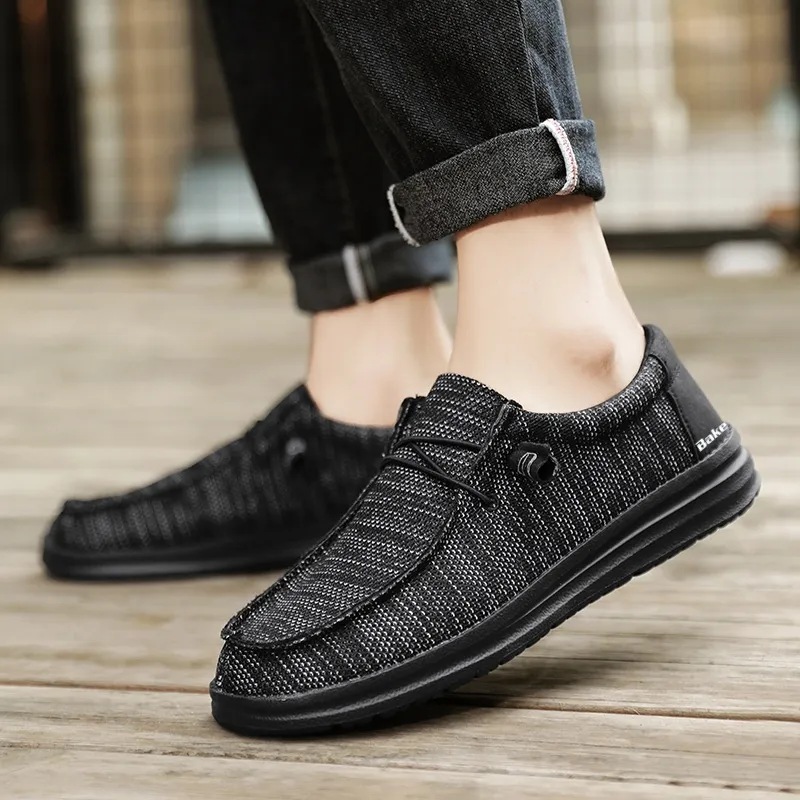 BAKE Lightweight And Breathable Low Top Casual Shoes Men's-4