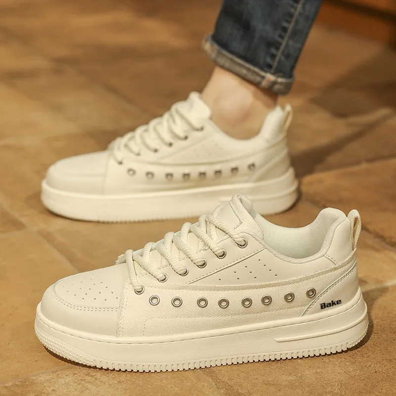 BAKE Lightweight And Breathable Low Top Skateboard Shoes Men's-4