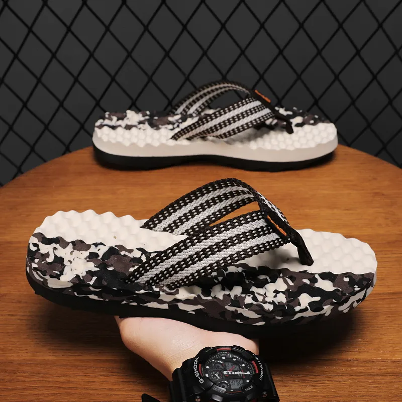 BAKE Odor Resistant Slip Resistant Flip Flops Unisex-29
